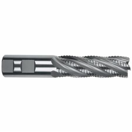 Morse Roughing End Mill, NonCenter Cutting Regular Length, Series 4594, 14 Cutter Dia, 2716 Overall 44496